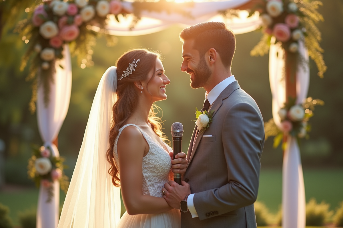 mariage discours